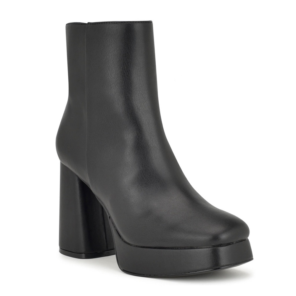 🟡 Nine West Velo Dress Booties - Black - Size 9M - PIOG - Picture 6 of 10